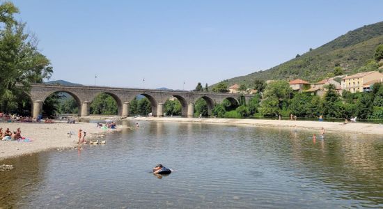 Plage De Roquebrun