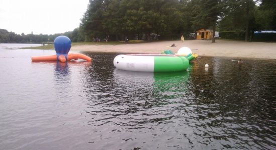 Plage du Lac de Feyt