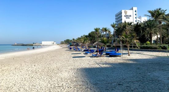 Spiaggia del resort di Ajman