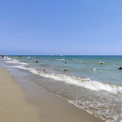 Foto di Belek Public beach con parzialmente pulito livello di pulizia