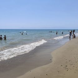 Foto di Belek Public beach e l'insediamento