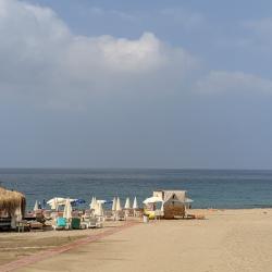 Foto di Spiaggia di Cleopatra con dritto e lungo