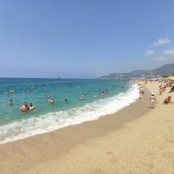 Foto di Spiaggia di Damlatas con spiaggia spaziosa