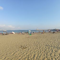 Foto di Galip Dere beach con parzialmente pulito livello di pulizia